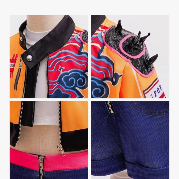 K Pop Demon Hunters Rumi Costume size 10-11 (150) - Picture 2 of 8